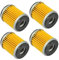 Filtri olio moto 4 pezzi for CZD300 A X.M,ax 300 Tech MAX (filtro aria basamento) 20 MWD300 Tricity (aspirazione) 20-23