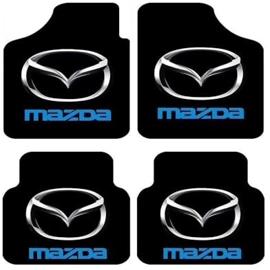 WWZS 4 Stück Auto Fußmatten für Mazda MX-5 RF ND MX5, Auto Fußmatten Teppiche Allwetter Wasserdicht rutschfeste Bodenmatte Innenraum