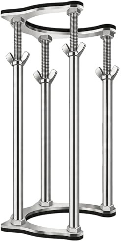 Supports Pour évier Sous Plan, Pieds De Support Réglables Pour Cuisine | Kit De Réparation En Acier Inoxydable De Cuisine Supports De Fixation Pour éviers Sous Plan Cuisine Et Salle De Bain
