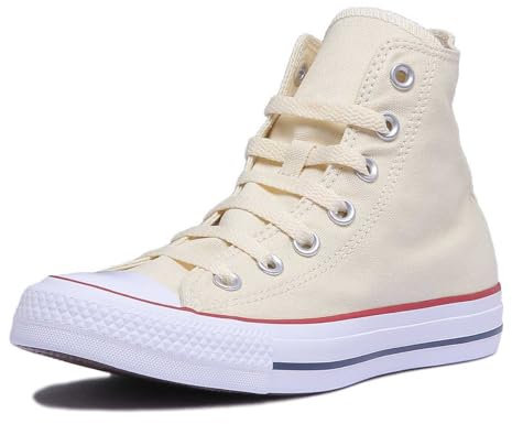Converse Chuck Taylor All Star Hi Top, Zapatillas Unisex Adulto, Beige (Unbleached White), 40 EU