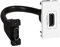 Legrand 078778 Mosaic HDMI Prise, Type-A, Version 2.0 Préconnectorisée, 1 Module, Blanc