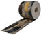 Zaundruck Sichtschutzstreifen Polyester - nachhaltiger Sichtschutz für Doppelstabmattenzaun - Motiv Windschutz 26 m x 19 cm - Sichtschutz-Rolle - Steinmix