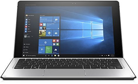 HP Elite x2 1012 G1 – computer portatile con tastiera da viaggio di 12 (Intel Core, 8 GB RAM, 128 GB SSD, HD Intel 515, sistema operativo Windows 10), Argento argento