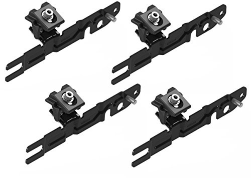 Lampa Transportrack-Befestigungsset, Schwarz, K-4