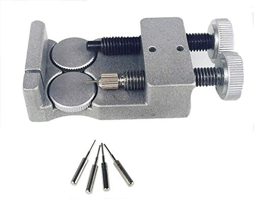 OTOOLWORLD New Metal Watch Band Strap Link Pin Remover Remove Repair Tool Kit for Watchmakers with 4 Extra Pins