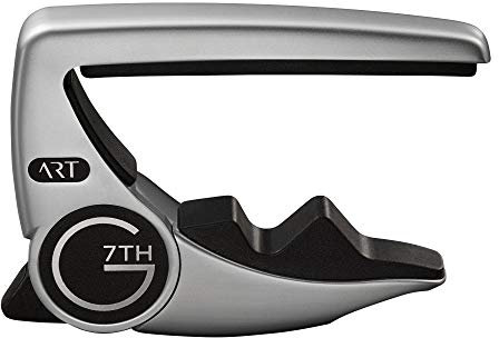 G7TH Kapodaster LEISTUNG 3 ART 6 STRINGS SILBER