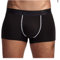 JOCKMAIL Super Gemütlich Herren Boxer Boxershorts Modal Weich Unterwäsche Mikro Trennen Taschen Gesundheitsvorsorge (L, Schwarz)