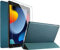 ProCase Cover e Vetro Temperato per iPad 9 2021/Pad 8 2020/Pad 7 2019/iPad 10.2[A2602 A2603 A2604 A2605 A2270 A2428 A2429 A2430 A2197 A2198 A2200]Smart Cover Sottile Leggero -Teal