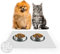 DecoHomeTextil Heimtextilmanufaktur Transparente Napfunterlage Futtermatte für Katze oder Hund Folie 2mm 60x 40 cm Bodenschutz Unterlage Einlage Made in Germany
