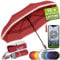 Royal Walk Regenschirm Taschenschirm Sturmfest Automatik Auf und Zu Winddichter Doppelverdeck Klein Stabil Schirm Reflektierend mit Luxuriösem Echtholzgriff für Damen und Herren Umbrella