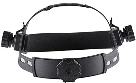 LOVIVER PP Material Schweißkopfbedeckung Ersatzmaske Stirnband Hohles Design für Schweißhelme Schwarz, Einzelnen stirnband