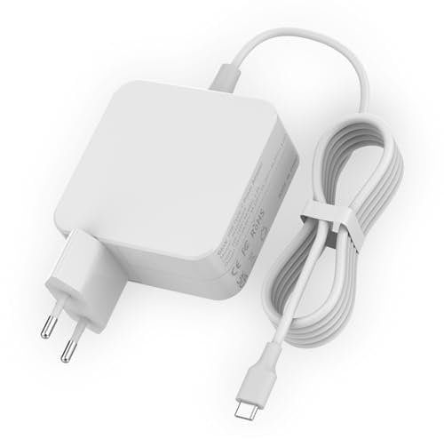 65W 61W Caricatore USB C Compatibile con MacBook Air MacBook Pro 13 14 15 16 pollici 2024 2023 2022 2021 2020, M1 M2 M3 Mac Laptop, iPad, Caricabatterie Rapido Alimentatore Portatile