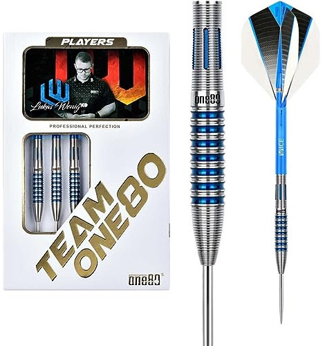 ONE80 Steel Dart Lukas Wenig LUU Signature 90% Tungsten Steeltip Dart Steeldart (22 Gramm)