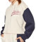adidas Felpa da donna Beige/Navy con cappuccio blu navy 42FR, Bianco / Azmaso, 46