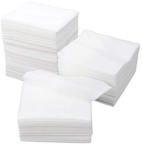 100pcs Disposable Dry Wipes Non Woven Gauze Sponge Makeup Remover Pads Supplies Gauze Pads
