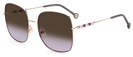 Carolina Herrera Ch 0035/s HZJ/QR GOLD LILAC Sunglasses Women's Steel, Standard, 59