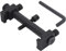 KIMISS Extractor de Cigüeñal de Polea, Extractor de Polea de Transmisión Acanalada Universal, Extractor de Cigüeñal de Acero Al Carbono, Herramienta de Reparación de Automóviles Ajustable