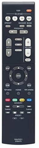 RAV531 ZP35470 VINABTY Ersatz Fernbedienung Passend für Yamaha AV Receiver RX-V379 HTR-3068 RX-V381 RX-V383 HTR-3071 RX-V483 HTR-4071 HTR-3069