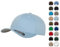 Flexfit Caps Wooly Combed Cap Delta Tartan Glen Unisex Cap Baseball XXS-XXL Basecap Mütze, Youth, 1x Hellblau & 1x HL-Kauf Notizblock