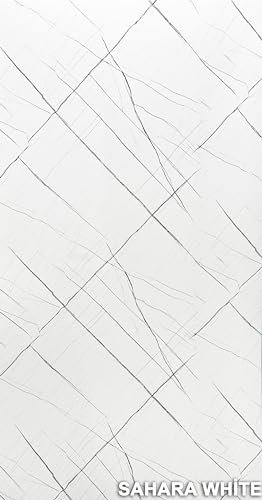 tocdesign | Wandpaneel als Alternative zur Fliese, Musterpaneel 30cm x 20cm | Sahara White