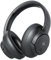 Cuffie Bluetooth over ear wireless con cancellazione attiva del rumore, con microfono, modalità trasparenza, 70 ore di riproduzione, audio ad alta risoluzione, bassi profondi, Bluetooth 5.3, design