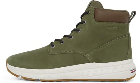 Tommy Hilfiger Uomo Stivali Bassi Light Hybrid in Pelle