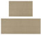 Artoid Mode Absorptionsfähigkeit Hause Dekor Küchenteppich 2er Set,60x90 and 60x150 cm Waschbar Dekoration Küchenmatten für Innen Außen Dekor