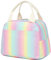 Jumpopack Bolsa Termica Porta Alimentos Infantil Arco Iris Bolsa Nevera Bolsas Snacks Bolsa de Almuerzo Portátil Reutilizable