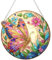 Zamety Diamond Painting Girlande, Diamond Painting Schmetterling Anhänger, DIY Diamond Painting Türkranz, Diamond Painting Fensterbilder mit Kette, Wandbehang Kits für Fenster Wand und Eingang Decor