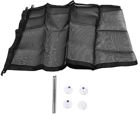 Gavigain Faltbarer Haustierzaun, platzsparender tragbarer Laufstall, Keine Bohrinstallation, stabile Haustierbarriere für Katzen und Hunde