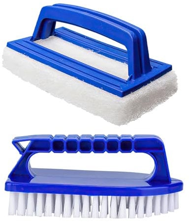 2 Stück Pool Schwamm, Poolbürste, Pool Bürste, Schmutzradierer, Poolbürste Für Folienpool Pool Reinigungsbürste, Schmutzradierer Pool, Poolschwamm, Pool Folienreiniger, Radierschwamm