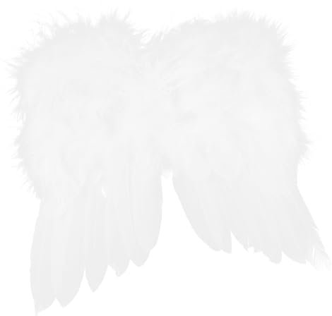 Kisangel Alas de Ángel para Muñecas Pequeñas Accesorios Divertidos para Disfraces Decoraciones Creativas para Fiestas y Juegos Imaginativos ala de Ángel Elegante