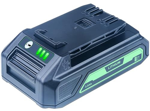 24V 3000mAh Replacement Battery for Greenworks 24V Battery