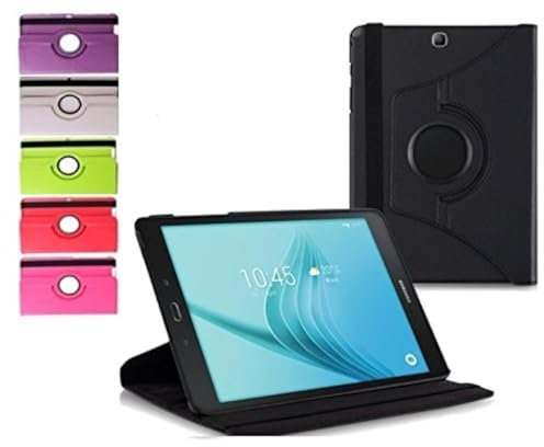 theoutlettablet – Housse pour Tablette Samsung Galaxy Tab A 9.7 SM-T550 SM-T555/SM-550, Couleur Noir