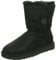 UGG Damen W BAILEY BUTTON II Schneestiefel, BLACK, 38 EU
