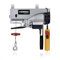 Werku WK400160, Polipasto Cable, Calidad Profesional, Carga MAX 200 kg, Potencia 450 W, Protección IP54, Altura MAX 18 m