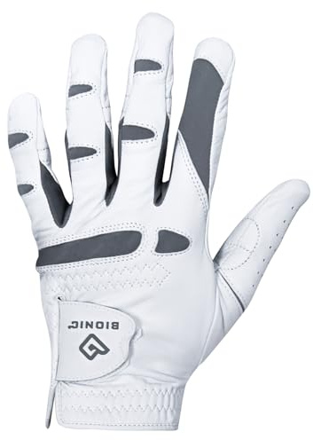 Bionic Handschuhe - Herren PerformanceGrip Pro Premium Golfhandschuh aus langlebigem, echtem Cabretta-Leder