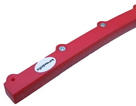 Protus Kurvenlineal Lineal Kurvenfrässchablone mini Kurvenlinfix 1200mm 12x12