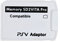 Adaptateur SD2Vita Pro 5.0 pour Carte mémoire Micro SD PSVITA de PS Vita 3.60~3.6X Henkaku, Couverture complète, Soutien 128-256GB MicroSD