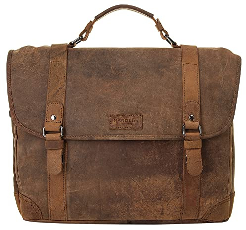 Harolds Antic - Aktentasche 40 cm natur