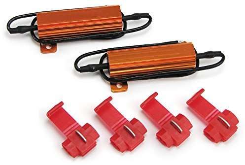 Tenzo-R Canbus Widerstand gegen Fehlermeldung für LED Leuchtmittel 12v 50w Paar