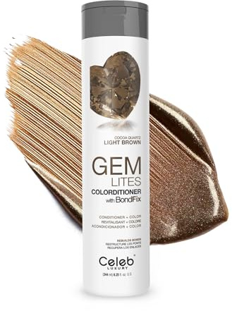 Celeb Luxury Gemlites Cocoa Quartz Colorditioner - 240 g