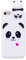 DasKAn Compatible with iPhone SE 2022 & 2020/ iPhone 7/8 3D Panda Karikatur Silikon Hülle, Rosa Herz Süße Tiere Muster Stoßfest Fallschutz Ultra Dünn Flexibel Einfarbig Matt TPU Schutzhülle, Weiß #1