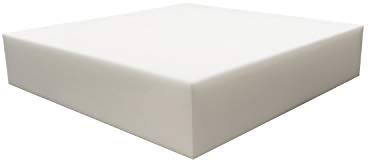 FoamRush 6 x 23 x 26 High Density Upholstery Foam Cushion, Square Foam for Dining Chairs, Chair & Wheelchair Seat Cushion Replacement