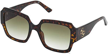 GUESS GU7681 dark havana 54