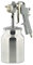 ABAC Pistola a Spruzzo per Verniciare G-541A, Aerografo con Serbatoio per Vernice da 1L, Ugello da 1.5 mm, Getto a Rosa o Piatto, Pressione Max 4 Bar