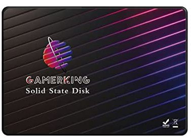 GamerKing SSD 2,5 SATA3 256GB interno disco a stato solido per laptop desktop SATA III 6 Gb/s 1 TB 512 GB 128 GB 64 GB disco rigido ad alte prestazioni (256GB, 2,5 SATA3)