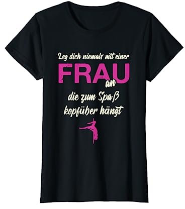 Poledance Kleidung Stangen-Tanz Zubehör Pole Dance T-Shirt