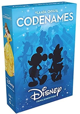 Czech Games Edition Codenames Disney Familienedition, Kartenspiel, Ratespiel, Deutsch, CGED0049, Mehrfarbig, Bunt