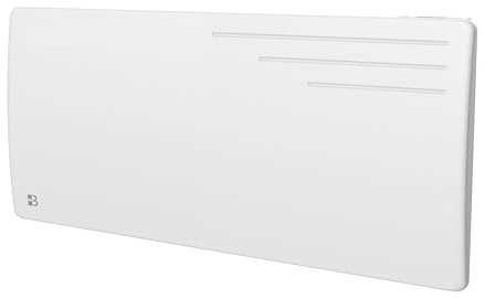 BESTHERM - Radiateur électrique fixe à inertie sèche fonte 2000W Bestherm MOTU horizontal blanc